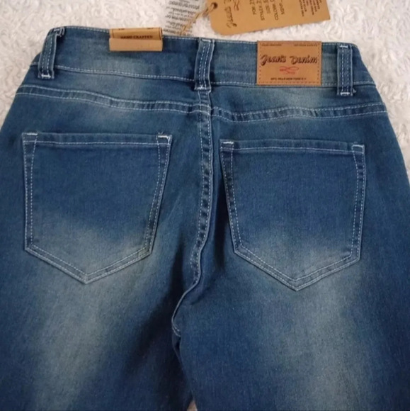 Jeans Denim Size 6W Skinny Fit   Medium Wash Denim Jeans - Picture 10 of 10